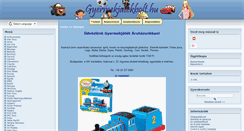 Desktop Screenshot of gyermekjatekbolt.hu